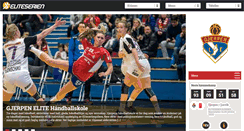 Desktop Screenshot of gjerpenhandball.no